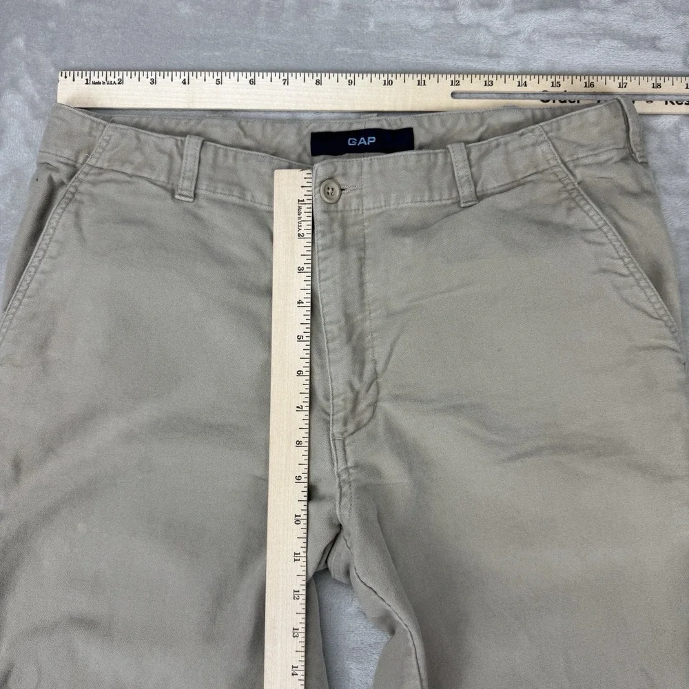 Vintage Y2K Gap Loose Fit Khaki Pants 35x30 Beige Chino Straight Casual Baggy‎
